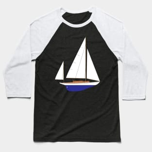 Concordia Yawl Sailboat Baseball T-Shirt